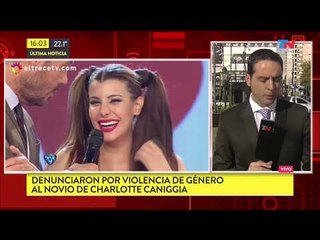 Denuncian al novio de Charlotte Caniggia por violencia de género