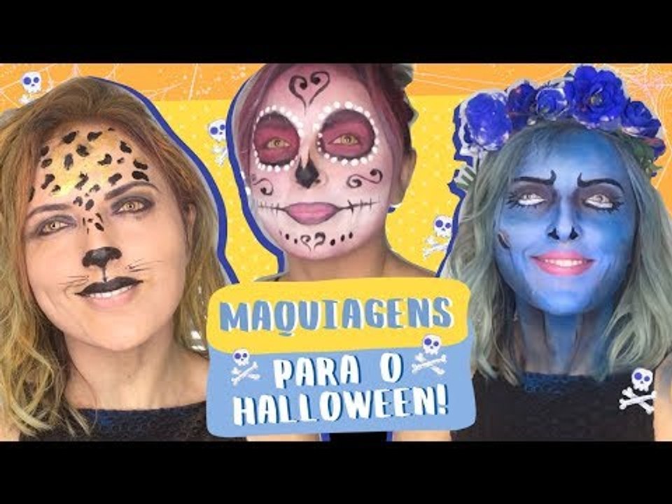 Make de Halloween: 3 ideias com passo a passo