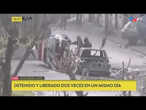 Lanús: Detenido y liberado dos veces el mismo día