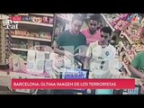 La última imagen de los terroristas de Barcelona