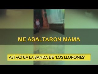 Cayó la 'banda de los llorones'