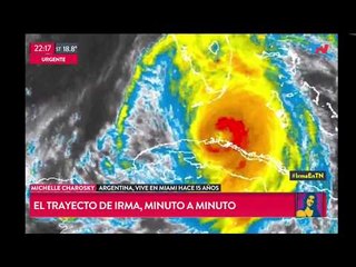 Irma tocó tierra en Cuba y produjo destrozos