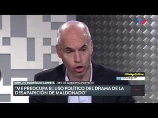 Larreta: "La justicia tiene que llevar adelante la investigación de Maldonado"