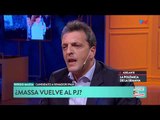 Massa redobla la apuesta para octubre.