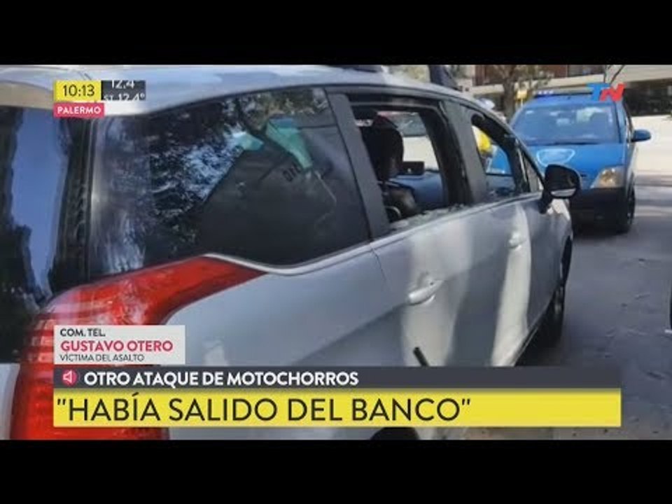 Nuevo ataque de motochorros