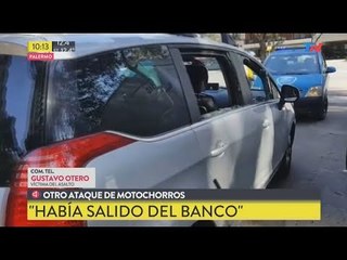 Nuevo ataque de motochorros