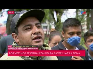 San Gregorio, otro de los lugares más golpeados por el terremoto en México