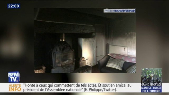 Le domicile breton du président de l'Assemblée nationale visé par un incendie volontaire