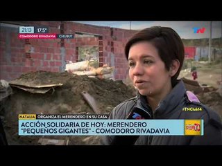 La acción solidaria: Merendero "Pequeños Gigantes" de Comodoro Rivadavia