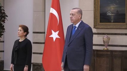 Cumhurbaşkanı Erdoğan, İtalya Büyükelçisi Gaiani'yi Kabul Etti