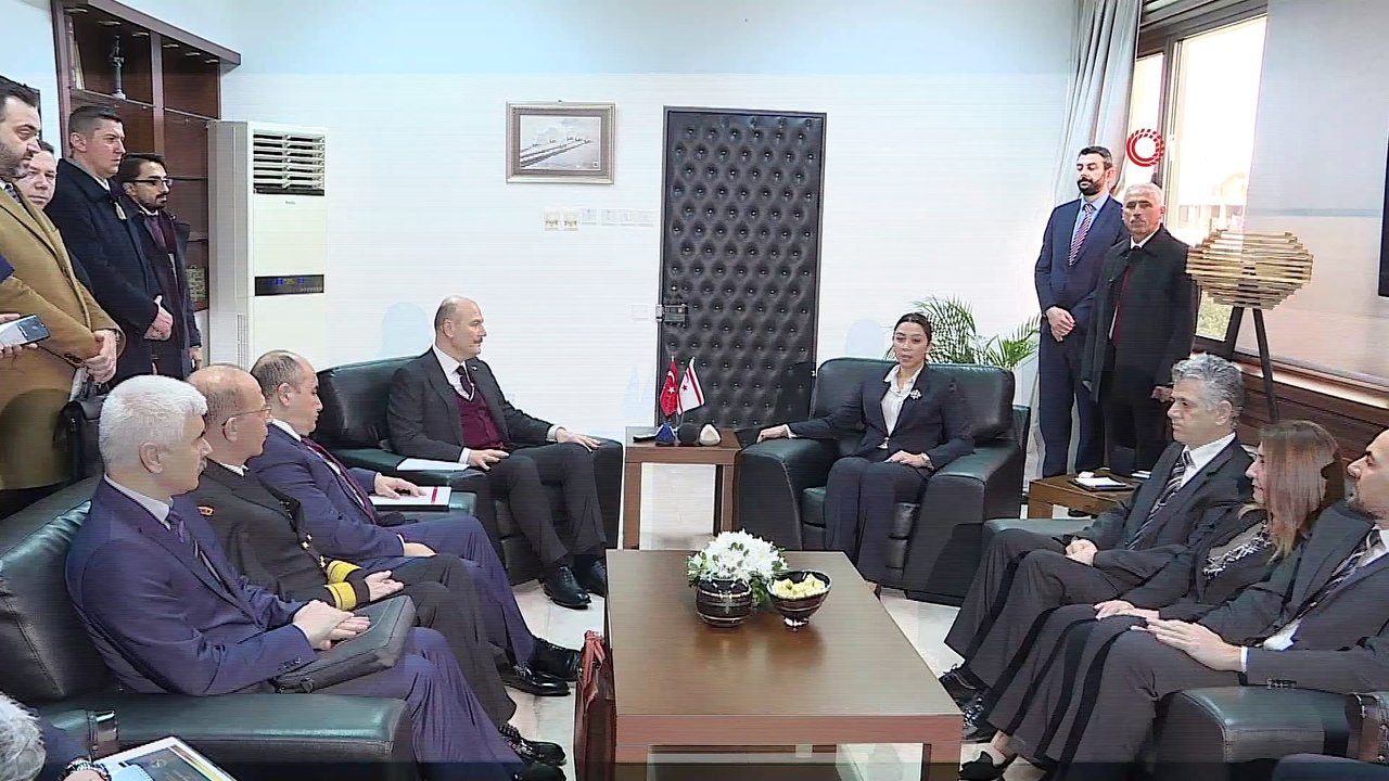 - İçişleri Bakanı Soylu KKTC'de- İçişleri Bakanı Süleyman Soylu:- 'Kuzey Kıbrıs, Bizim Gönlümüzün Bir Parçası, Sevgimiz, Aşkımız, Her Şeyimiz'