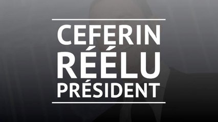 UEFA - Ceferin réélu président