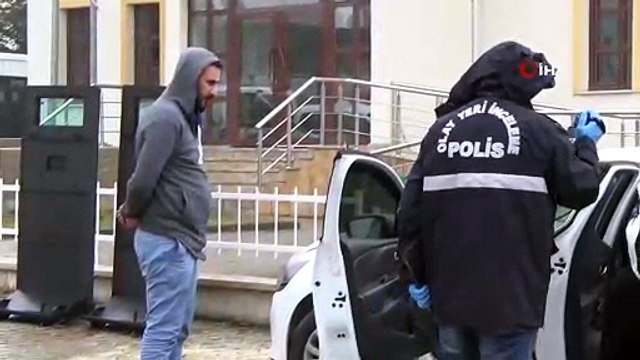 Bacaklarından 6 kez vurduğu dini nikahlı eşini hastanenin kapısına bırakıp kaçtı