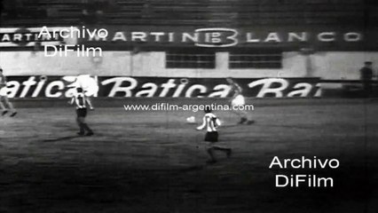 Argentina vs Polonia - Segundo Tiempo del Partido Amistoso 1966