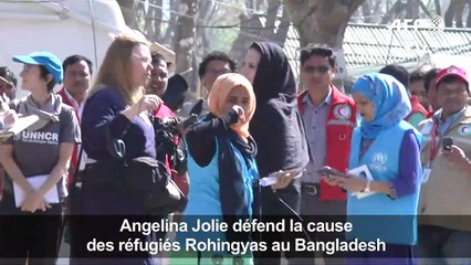 Rohingyas: A. Jolie appelle la Birmanie à cesser la persécution