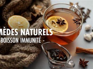 Remèdes naturels : un thé pour boster votre immunité