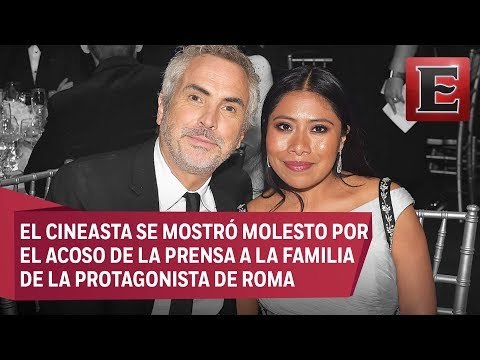 Cuarón molesto con la prensa por acosar a familia de Yalitza Aparicio