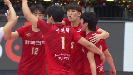 '서재덕 폭발' 한전, 선두 현대캐피탈 격침 / YTN