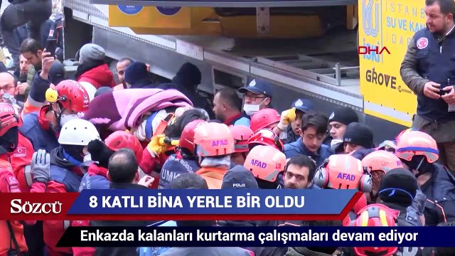 Kartal'da çöken binaya şahit olan görgü tanıkları konuştu