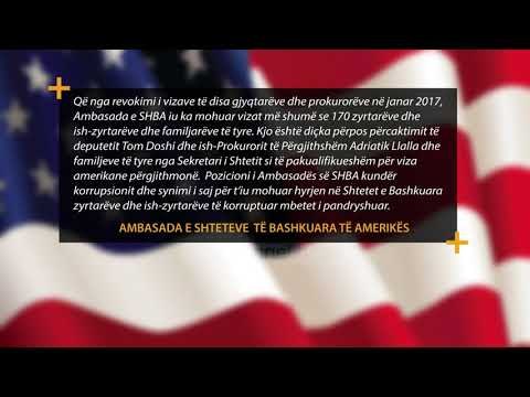 Heqja apo refuzimi i vizave, Ambasada e SHBA për Top Channel: 170 zyrtarë, në “listë të zezë”