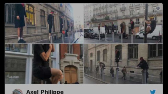 Koh Lanta: Denis Brogniart participe à l'épreuve des poteaux en plein Paris