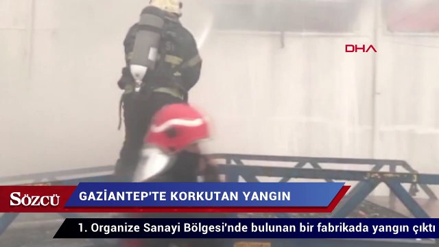 Organize Sanayi Bölgesi'nde korkutan yangın