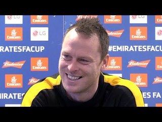 Michael Flynn & Matty Dolan Pre-Match Press Conference - Newport County v Middlesbrough - FA Cup