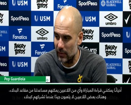 كرة قدم: الدوري الممتاز: ظهور خيالي لدي بروين خلال 10 دقائق - غوارديولا