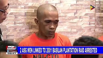 2 ASG men linked to 2001 Basilan plantation raid arrested