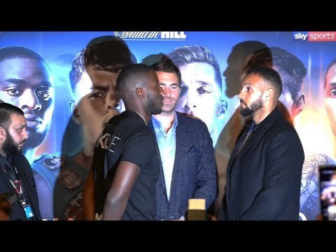 SMILING FOR NOW... Lawrence Okolie vs Wadi Camacho FACEOFF