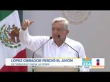 El presidente López Obrador pierde el vuelo | Noticias con Zea