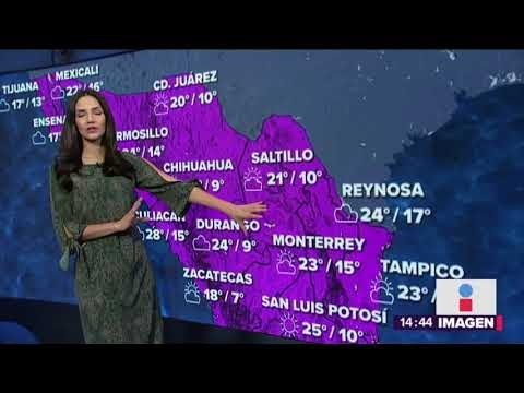 ¡Buenas noticias de clima! Temperaturas máximas están subiendo en México | Noticias con Yuriria