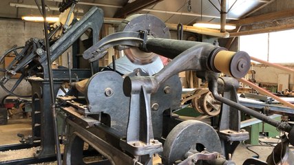 Rémi Pilard et la machine aux sabots