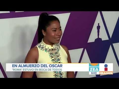 Así acudieron Yalitza Aparicio y Marina de Tavira al desayuno de gala previo al Oscar