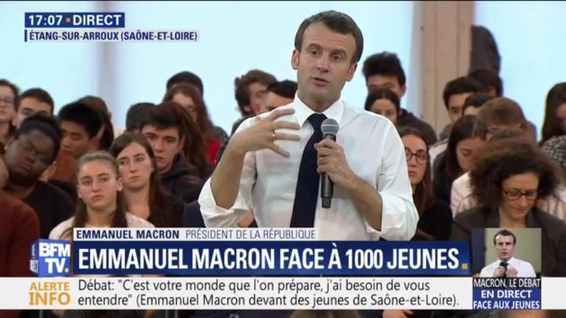 Emmanuel Macron sur le harcèlement : À l'école et au-dehors, l'élève doit être absolument protégé
