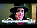 Difunden perturbador video de interrogatorio a Michael Jackson | Noticias con Francisco Zea