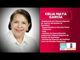 AMLO propone a Celia Maya García para cubrir la vacante de la ministra Margarita Luna Ramos