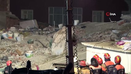 Kartal’da çöken binanın enkazında ikinci gece