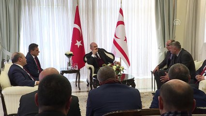 Soylu, KKTC Karadeniz Kültür Derneği üyeleriyle bir araya geldi - LEFKOŞA