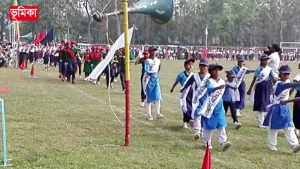 মহান স্বাধীনতা দিবস উপলক্ষে কুচকাওয়াজ অনুষ্ঠিত বাংলাদেশ কৃষি বিশ্ববিদ্যালয় ময়মনসিংহ