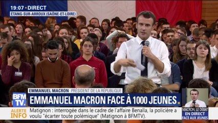 Emmanuel Macron: "Notre société n'est pas juste pour les mamans qui élèvent seules leurs enfants et veulent travailler"