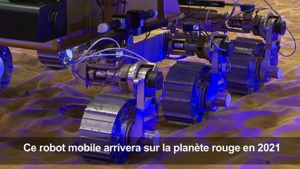 Rosalind, le robot qui va chercher des traces de vie sur Mars