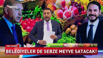 Belediyeler de sebze meyve satacak