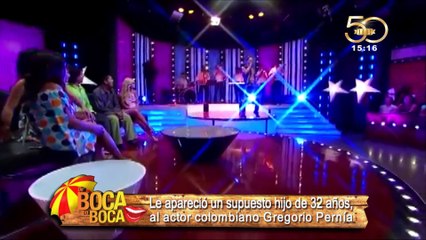 Le apareció un supuesto hijo de 32 años al actor colombiano Gregorio Pernía