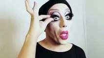 Bianca Del Rio trying her own remover wipes