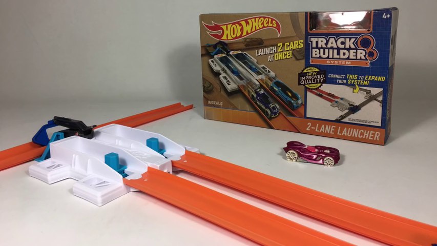 Hot wheels 2 store lane launcher