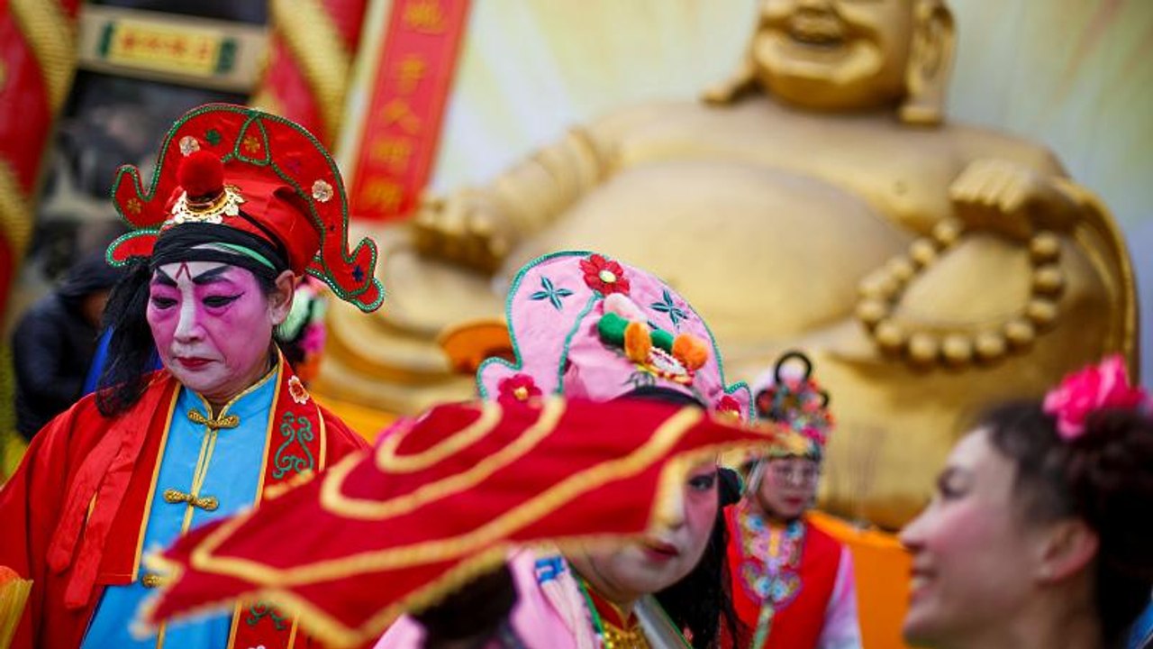 China feiert das neue Mondjahr