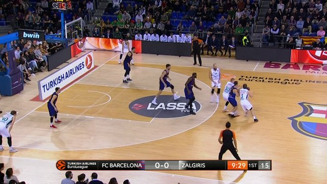 FC Barcelona Lassa - Zalgiris Kaunas Highlights | Turkish Airlines EuroLeague RS Round 22