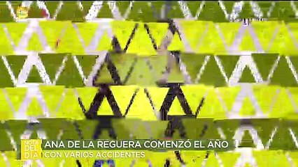 ¡SE CAYÓ DE LA BANANA! Ana de la Reguera nos relató el accidente que sufrió.
