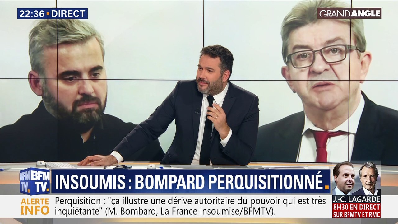 Insoumis: Manuel Bompard perquisitionné (1/2)